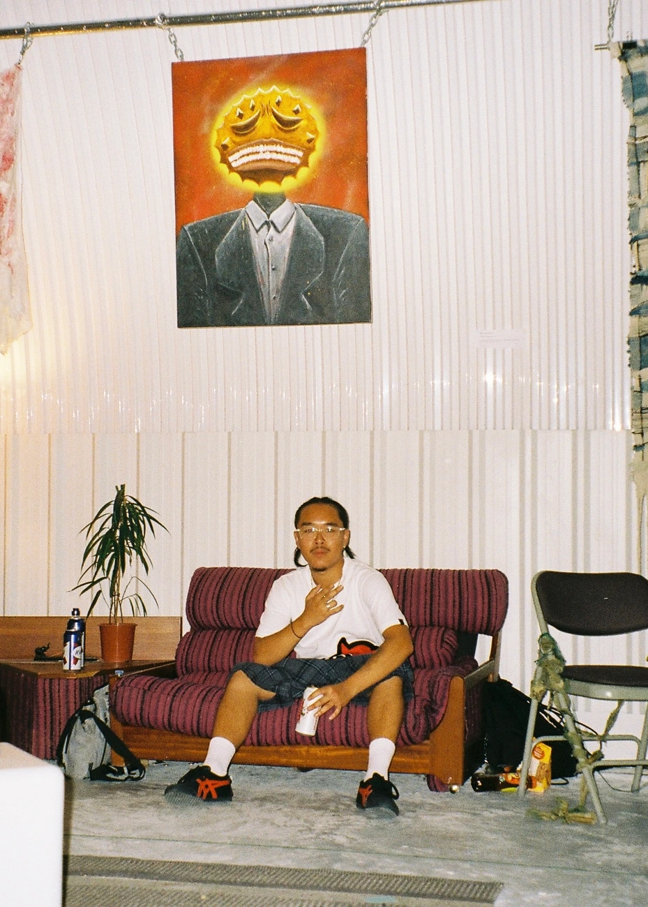 Boy in room